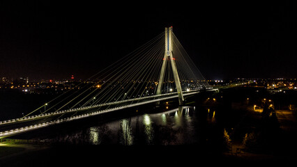 Obraz premium Most Tadeusza Mazowieckiego 