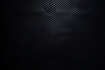 Naklejka premium Smooth black gradient background with subtle patterns