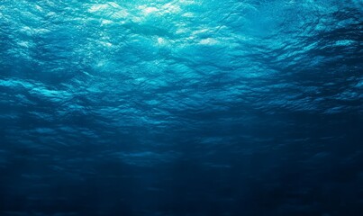 A deep sea blue background with a smooth texture, ideal for creating a modern and refreshing look for banners