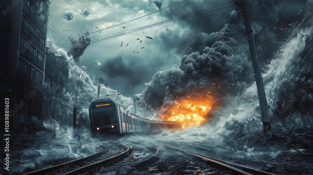 Poster adjust your course with a system of warnings, forecasts, and plan adjustments. react to events and d