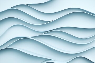 Obraz premium Pastel blue texture background with soft waves
