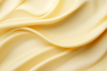 Obraz premium Smooth light yellow background with gradient layers