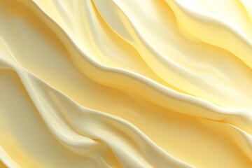 Obraz premium Light yellow background with soft glow effect