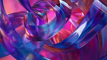 Obraz premium Vibrant Geometric Explosions and Minimalistic Cubes in Dynamic Abstract Artwork Collection