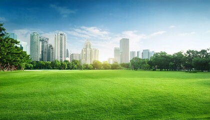 Obraz premium modern city skyline