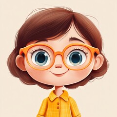 Fototapeta premium little girl