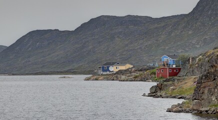 ville de Qaqortoq au Groenland