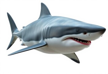 Obraz premium a shark that is smiling and has it's mouth open