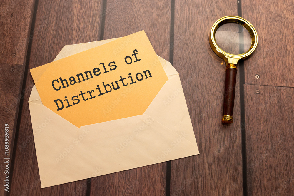 Poster distribution channels are shown using a text