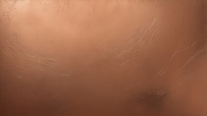Fototapeta premium Textured copper metal background with a polished and reflective surface