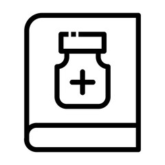 Obraz premium book Line Icon