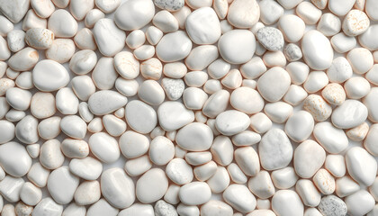 Smooth pebble stone pattern in soft pastel tones, ideal for spa and relaxation themes.