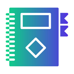 handbook Gradient icon