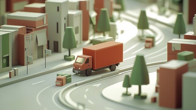 Supply Chain Flow with E commerce Elements in Hard Light