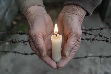 Commemoration event: recognizing Holocaust Remembrance Day, emphasizing significance of remembering history foster awareness, encourage dialogue, promote human rights in face of intolerance, hatred.