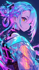 アニメスタイル 　japanese anime style