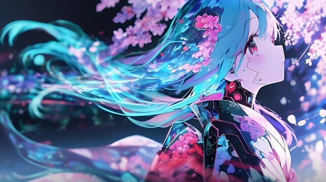 アニメスタイル 　japanese anime style
