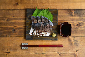 炙りしめ鯖