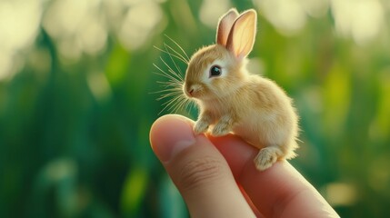 Fototapeta premium Cute Little Bunny