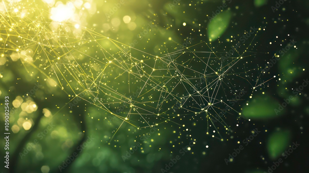 Poster abstract nature technology network connection background texture