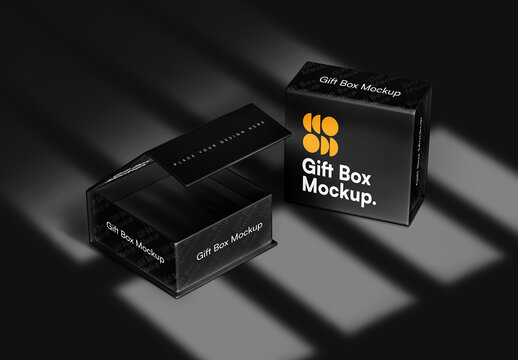 Luxury Magnetic Box Mockup