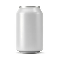 Empty soda can mockup
