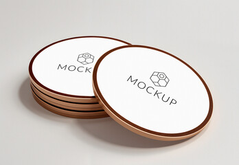 white cup holder mockup