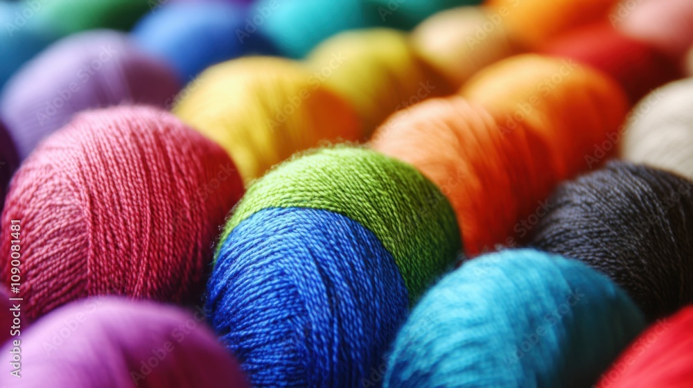 Poster A diverse array of colorful threads weaving into a single fabric, Illustrating the strength and beauty of a diverse community, minimalist composition