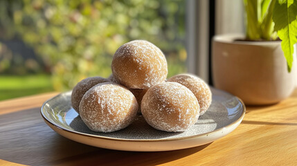 Autumn Apple Cider Donut Holes