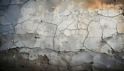 Concrete wall texture with subtle cracks and a worn look. generative ai
