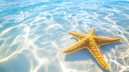starfish on the sea