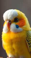 Close up portrait of a cute parakeet - Smartphone wallpaper