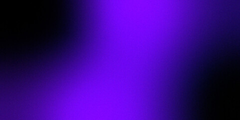 Blue purple grainy gradient vertical glowing abstract light wave on black noise texture background .Neon purple blue and mint green colorful gradient background Best design for your ad, poster, bann.	
