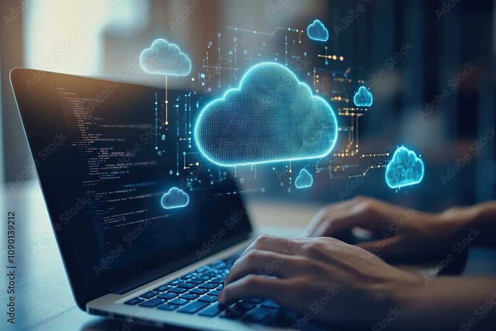 Poster cloud computing: data storage and network technology