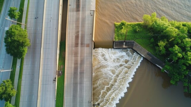 Flood Control: Establishing levees, dams, and drainage systems to protect communities from floods, ensuring effective water management during extreme weather conditions.
