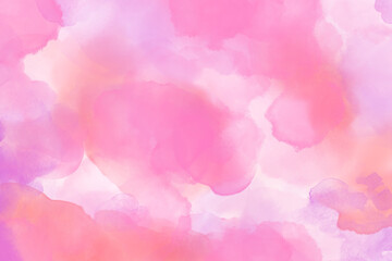 Fototapeta premium Pink abstract watercolor background wallpaper