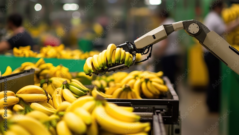 Poster robotic banana sorting: automation in fruit processing