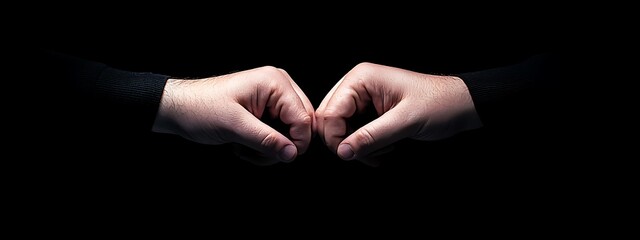 Human Hands in Dark Space with Gesture Interaction