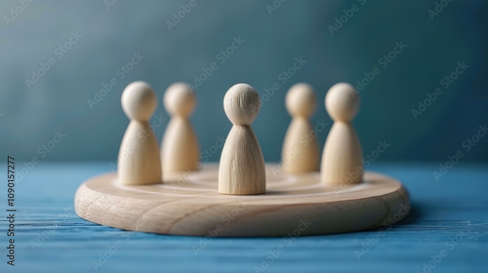Poster Elevate your project with a dynamic 3D illustration highlighting business strategy and teamwork in action. Visualize success