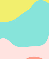 Obraz premium Abstract liquid background. Gradient mesh. Effect bright color blend. Modern design template.