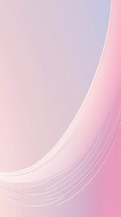 Abstract Pink and Purple Gradient Background with Curved Lines