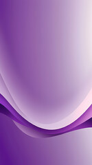 Abstract purple gradient background with curved lines