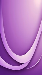 Abstract Purple Background with Curved Lines and Gradient