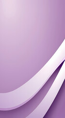Abstract Purple and White Curved Background with Gradient