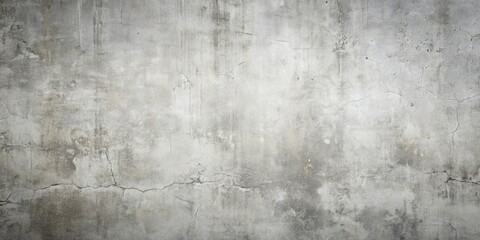 Fototapeta premium Textured Grey Wall Background Weathered Concrete Surface with Cracks and Imperfections