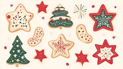 Christmas Cookies Set