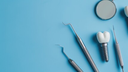 Creative concepts for aesthetic medical care. Dental implant equipment