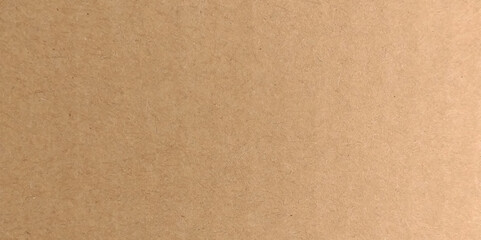 Background of brown kraft paper or cardboard texture. Abstract pattern of beige rough carton, old paper sheet, parchment or papyrus surface, vector