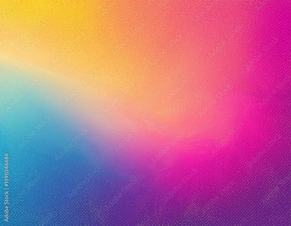 Poster dynamic and energetic colors in a gradient background, suitable for various design projects
