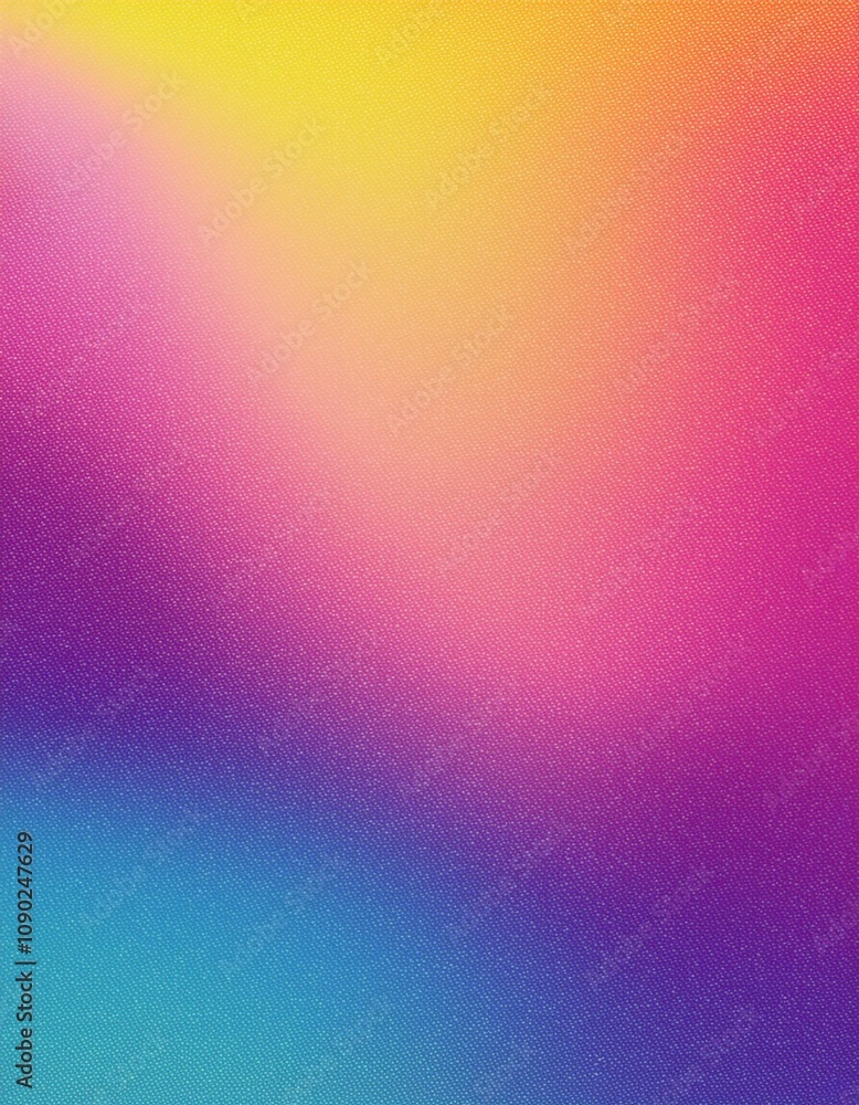 Poster dynamic and energetic colors in a gradient background, suitable for various design projects